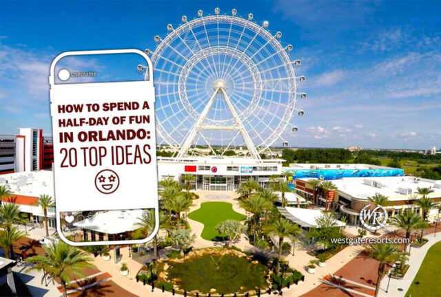 Half-Day Fun in Orlando: The Best Parks and Attractions for a Short Visit!